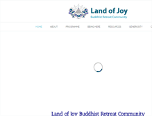 Tablet Screenshot of landofjoy.co.uk